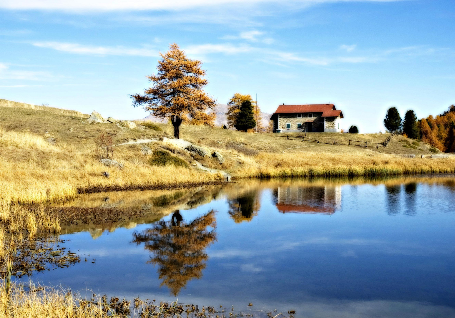 Herbst am Lago Nero