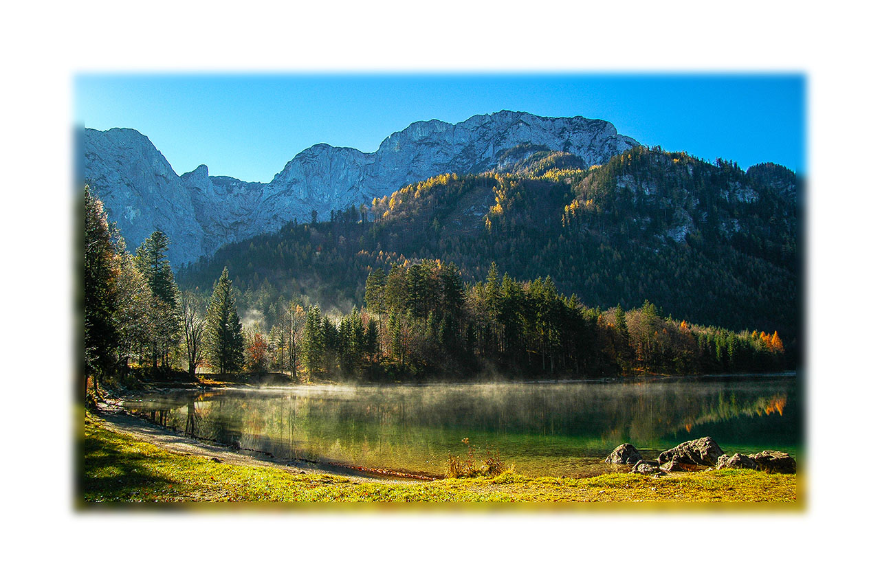 Herbst am Langbathsee_