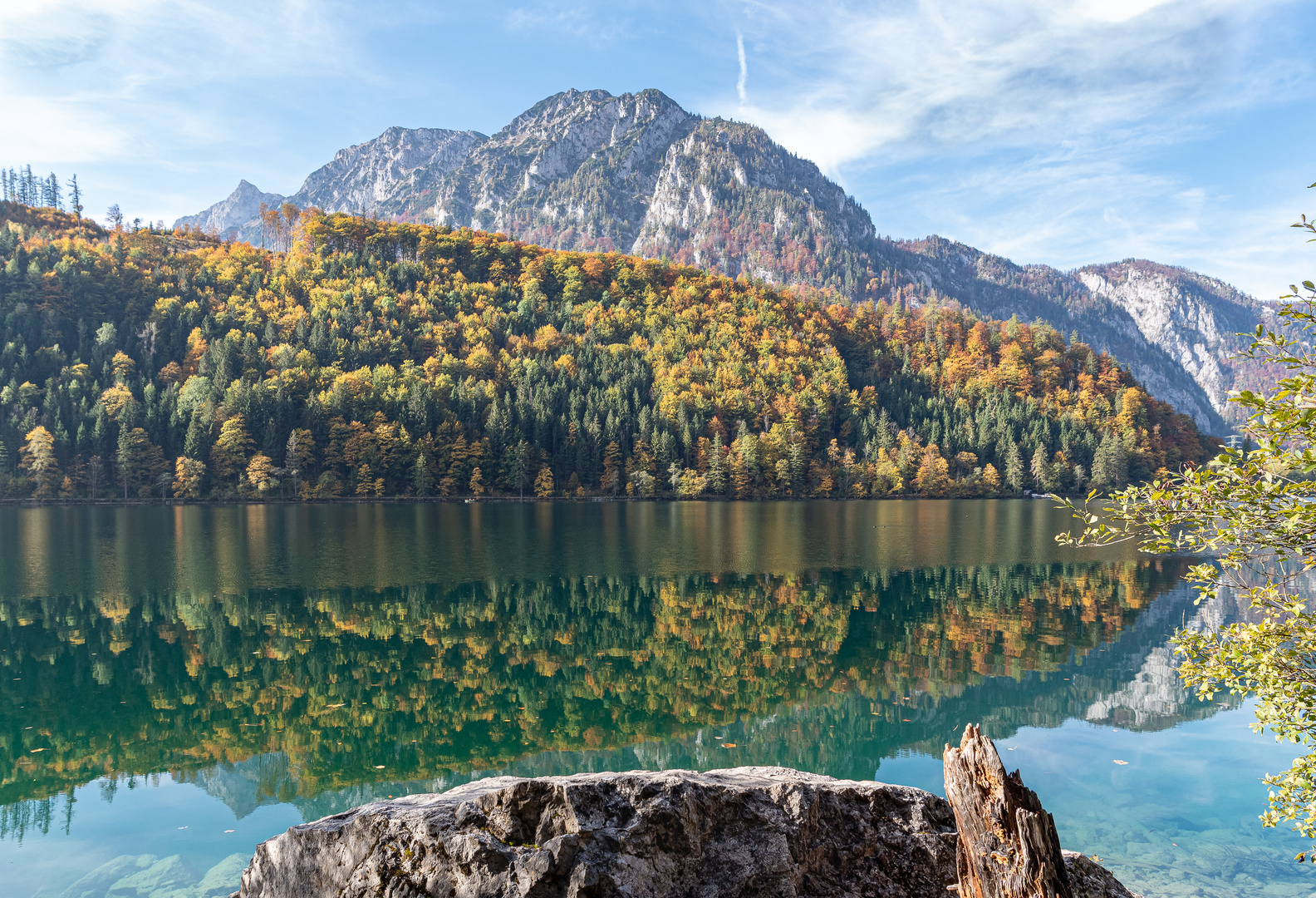 Herbst am Leopoldsteiner See