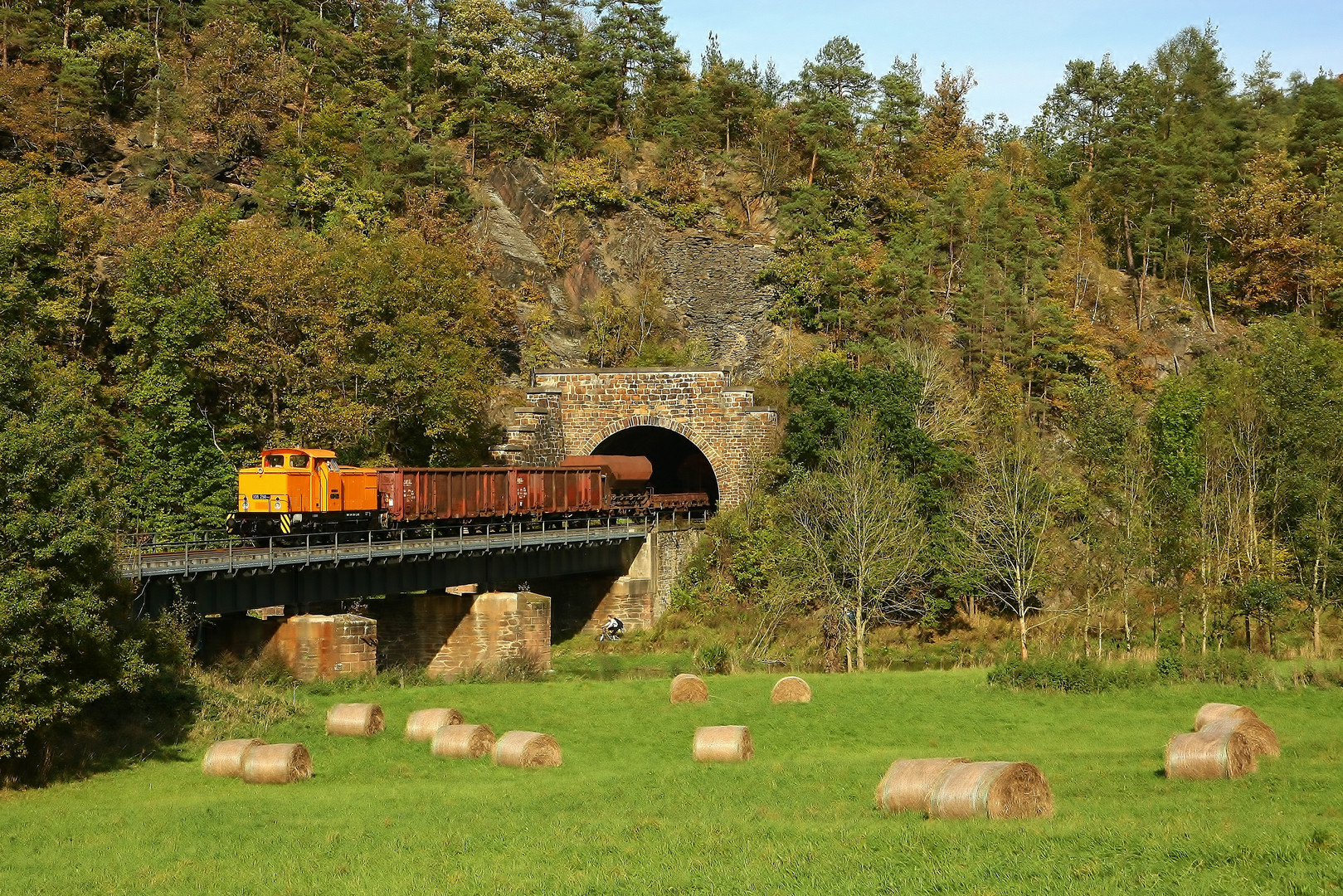 Herbst am Lochguttunnel