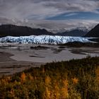 Herbst am Matanuska-Gletscher...