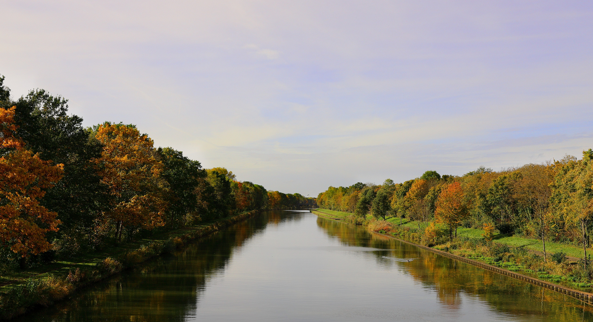 Herbst am Mittellandkanal