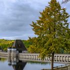 Herbst am Möhnesee-Staudamm