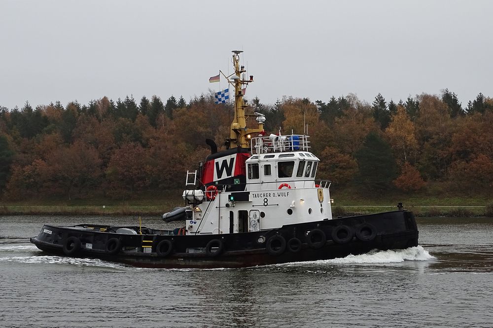 Herbst am Nord-Ostsee-Kanal 