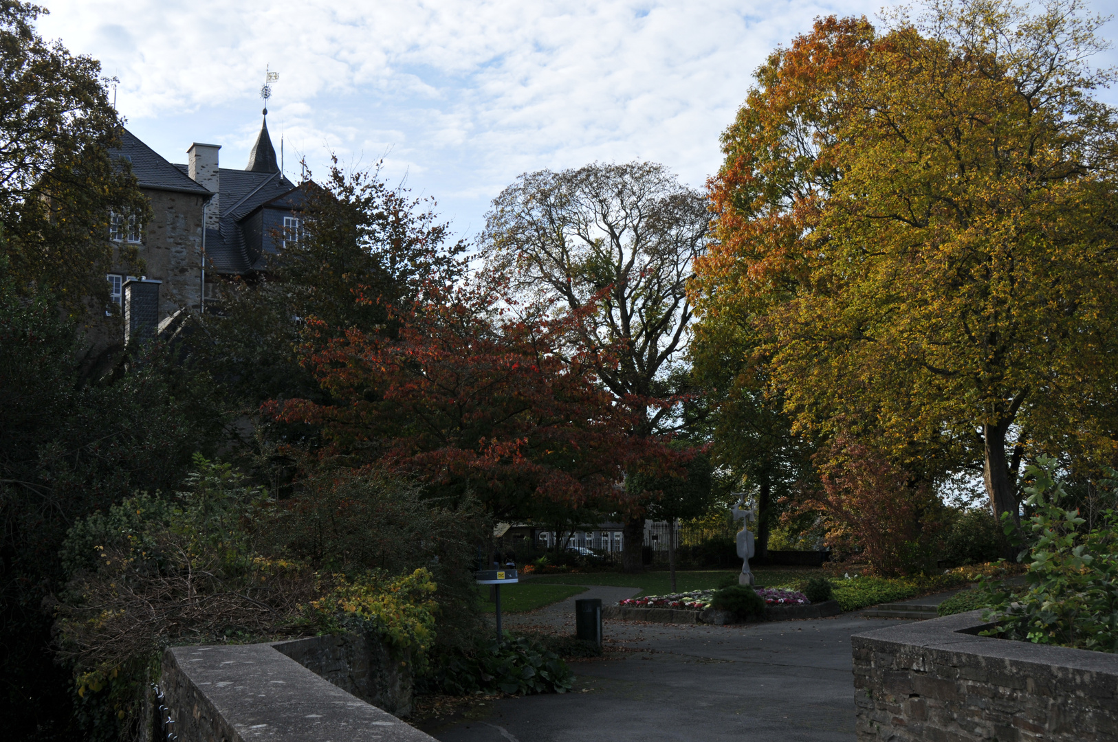 Herbst am Oberen Schloss