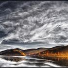 herbst am oderstausee im harz / bad lauterberg