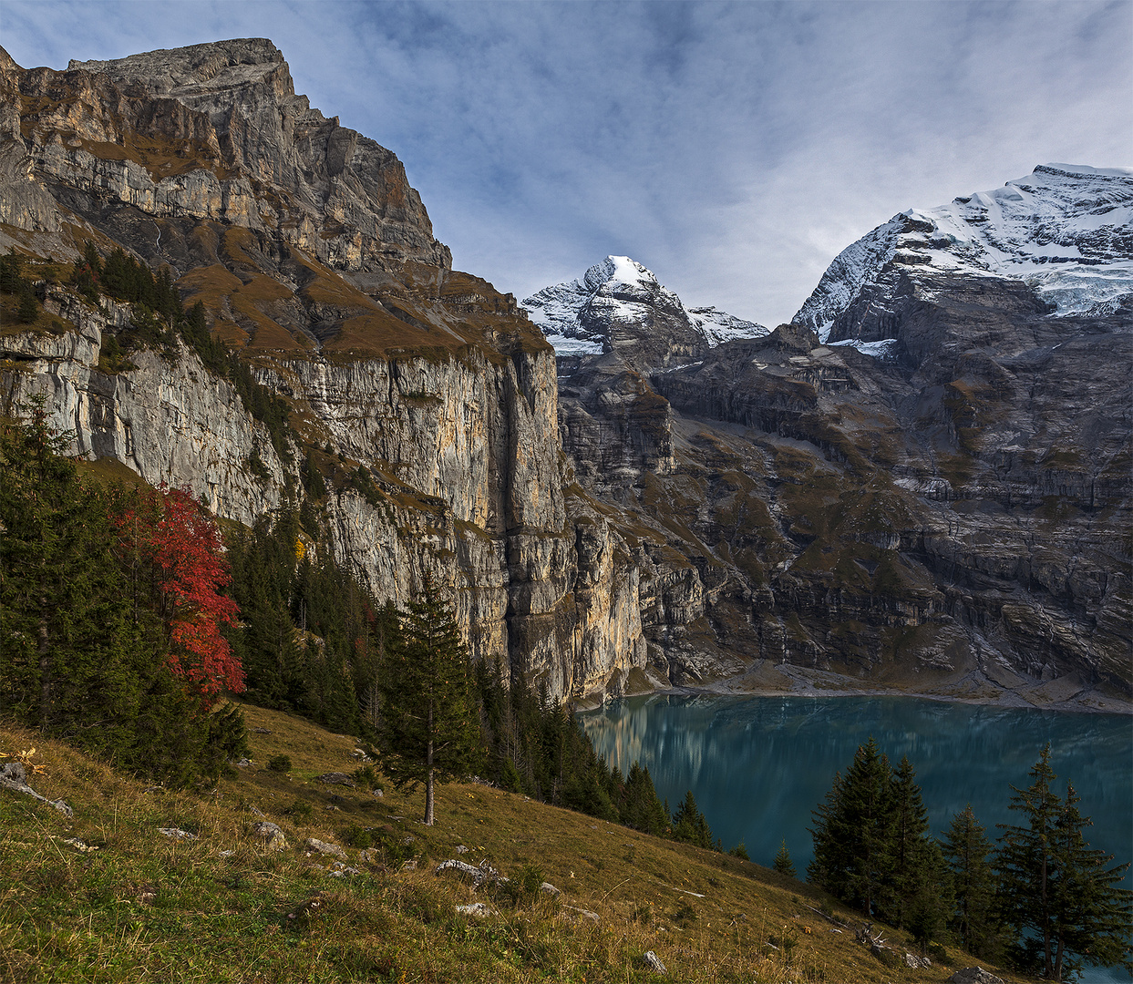 Herbst am Oeschinensee