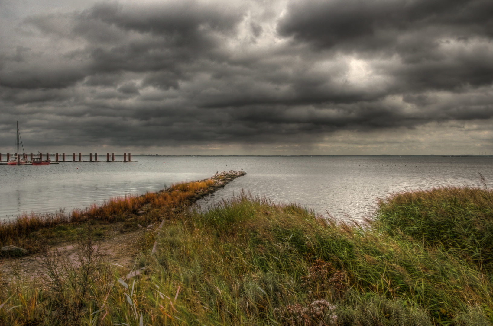 Herbst am Ostseestrand