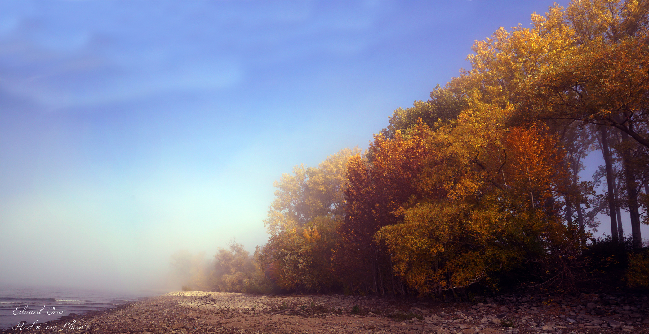 Herbst am Rhein