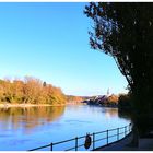 Herbst am Rhein bei Diessenhofen