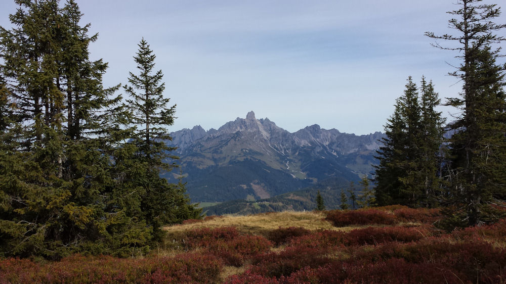 Herbst am Rossbrand mit Bischofsmütze