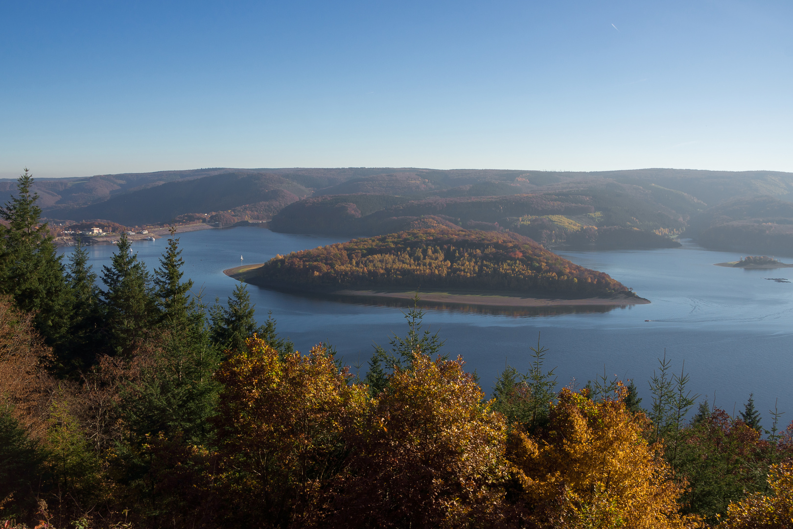 Herbst am Rursee