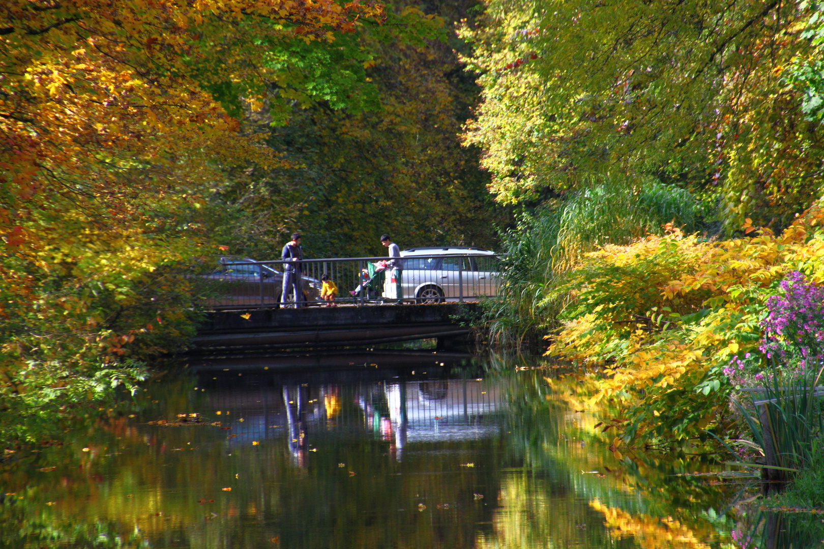 Herbst am Schleißheimer Kanal