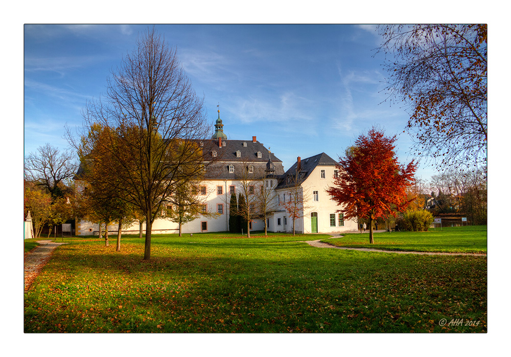 Herbst am Schloss Blankenhain