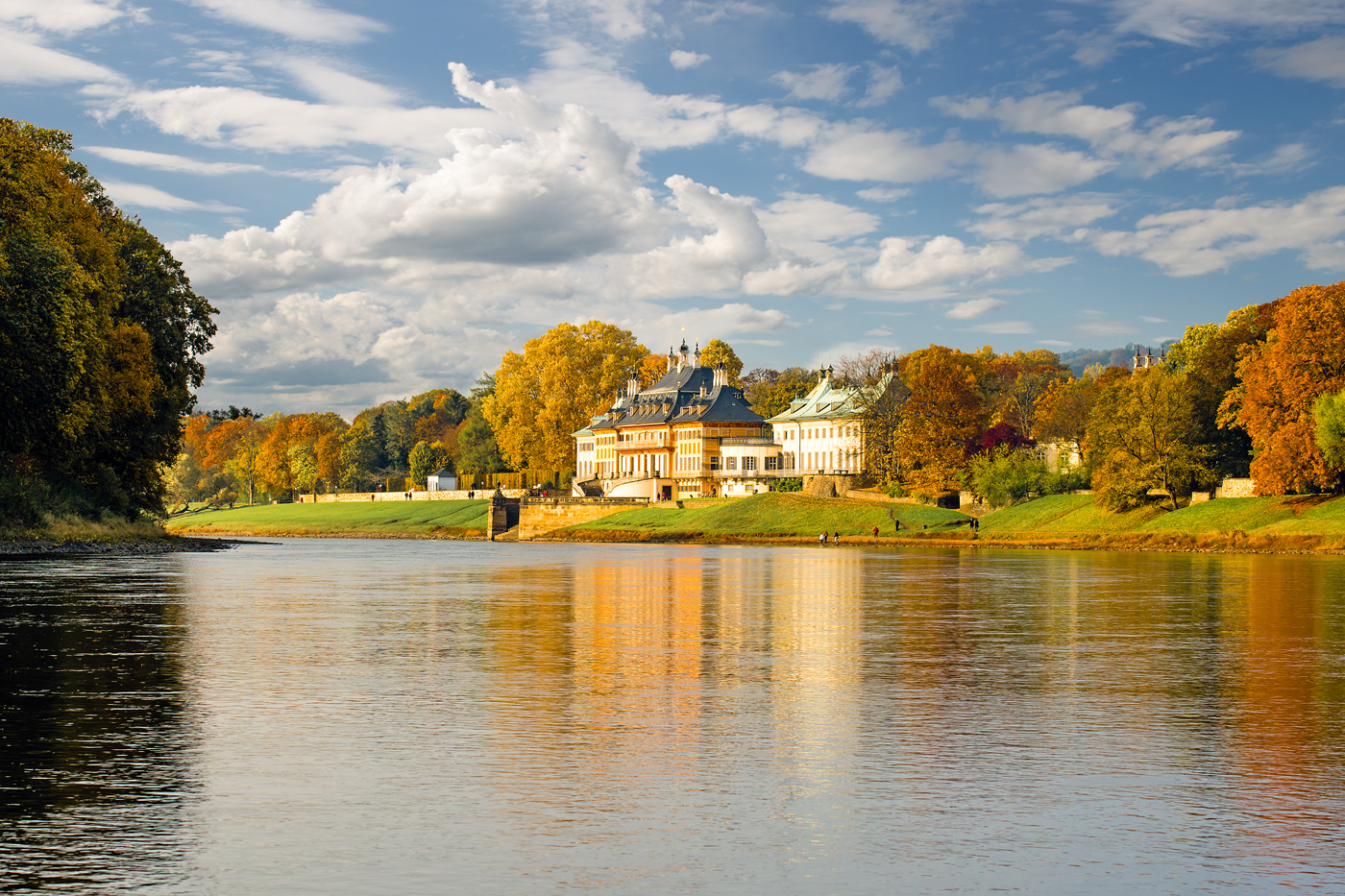 Herbst am Schloß-Pillnitz