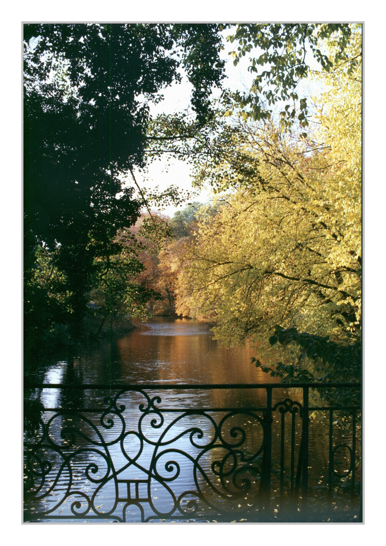 Herbst am Schloßgraben in Münster