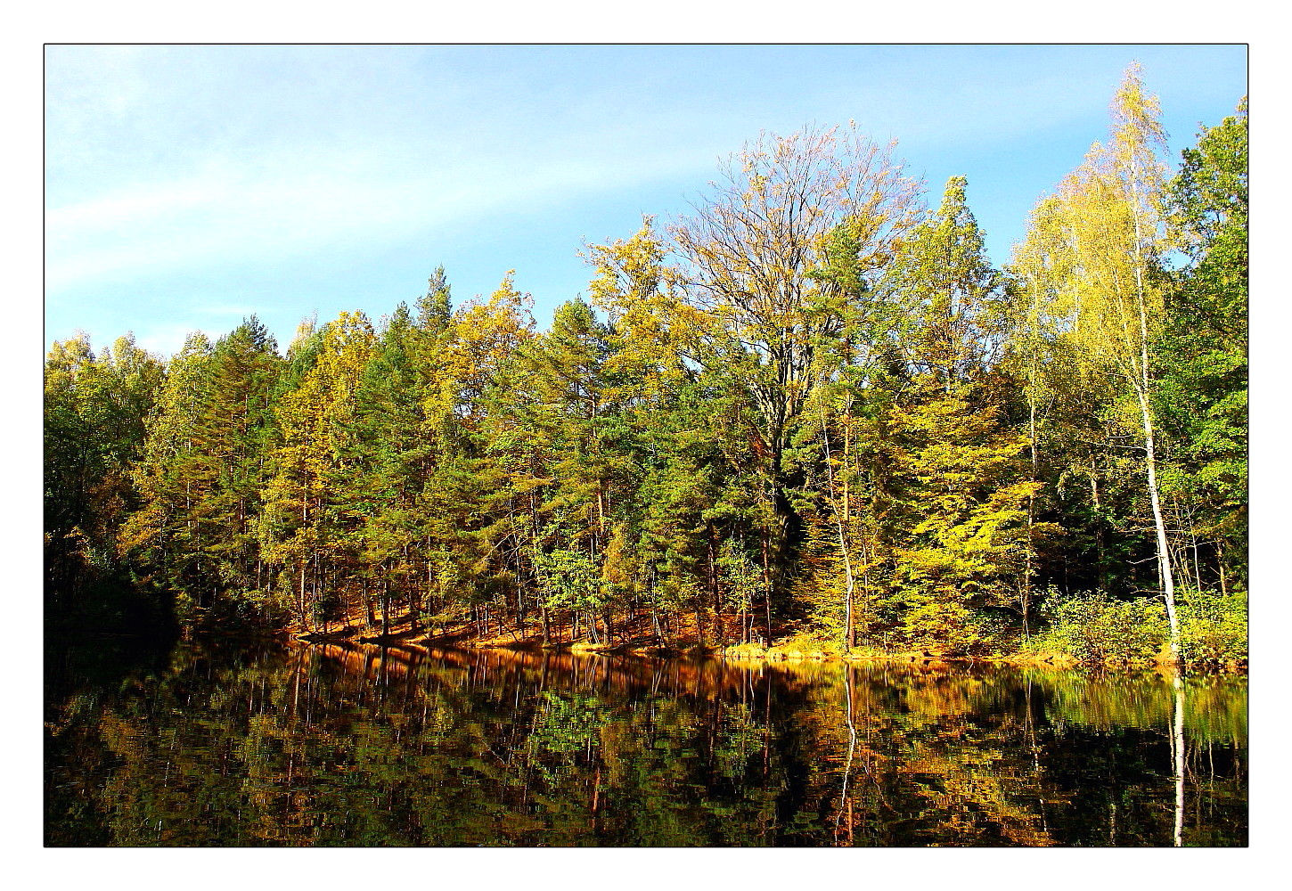 Herbst am Schwarzen Teich