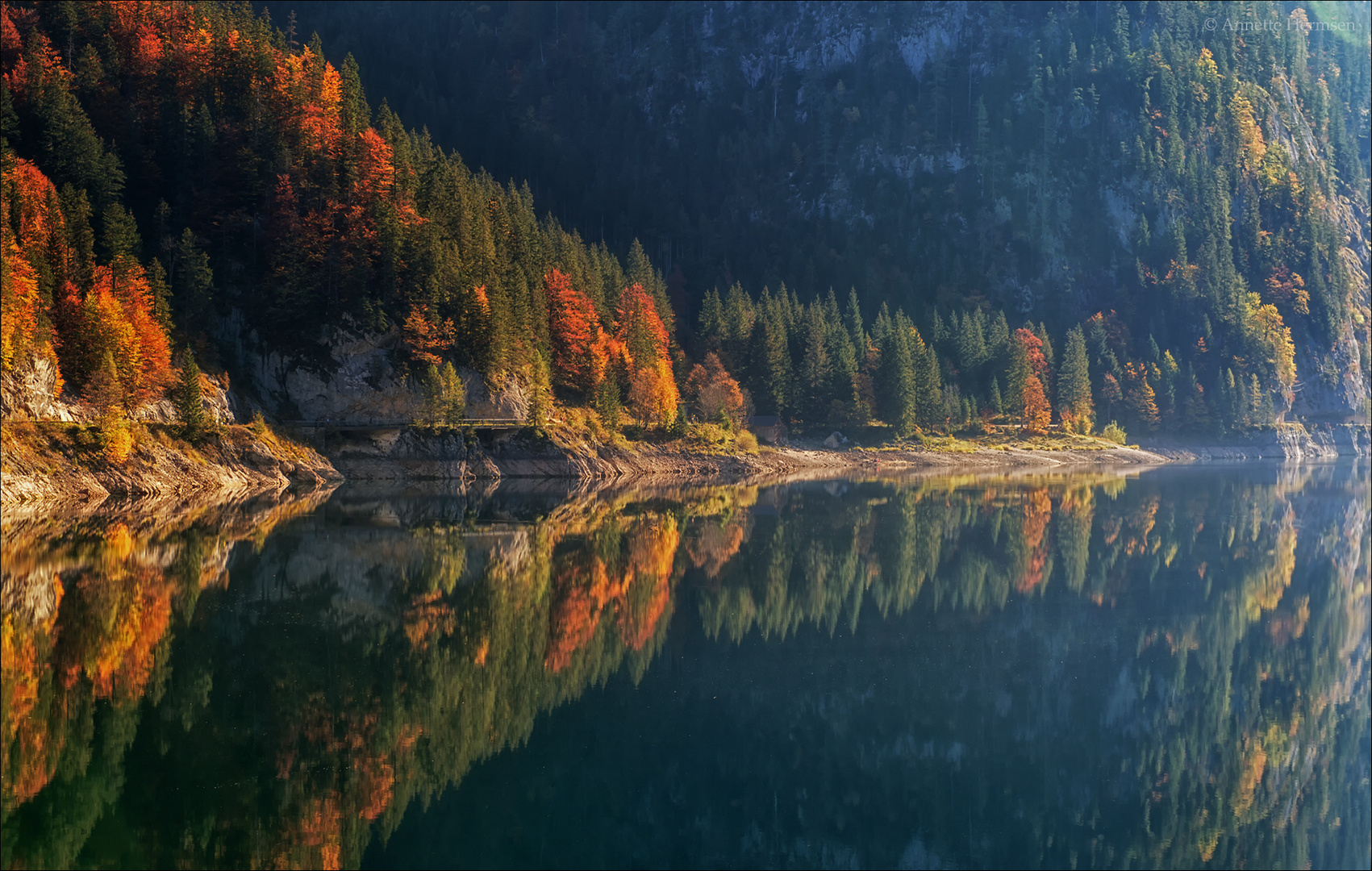 Herbst am See Foto & Bild | nikon, world, wald Bilder auf fotocommunity