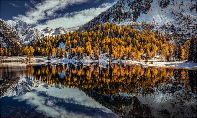 —— Herbst am See ——