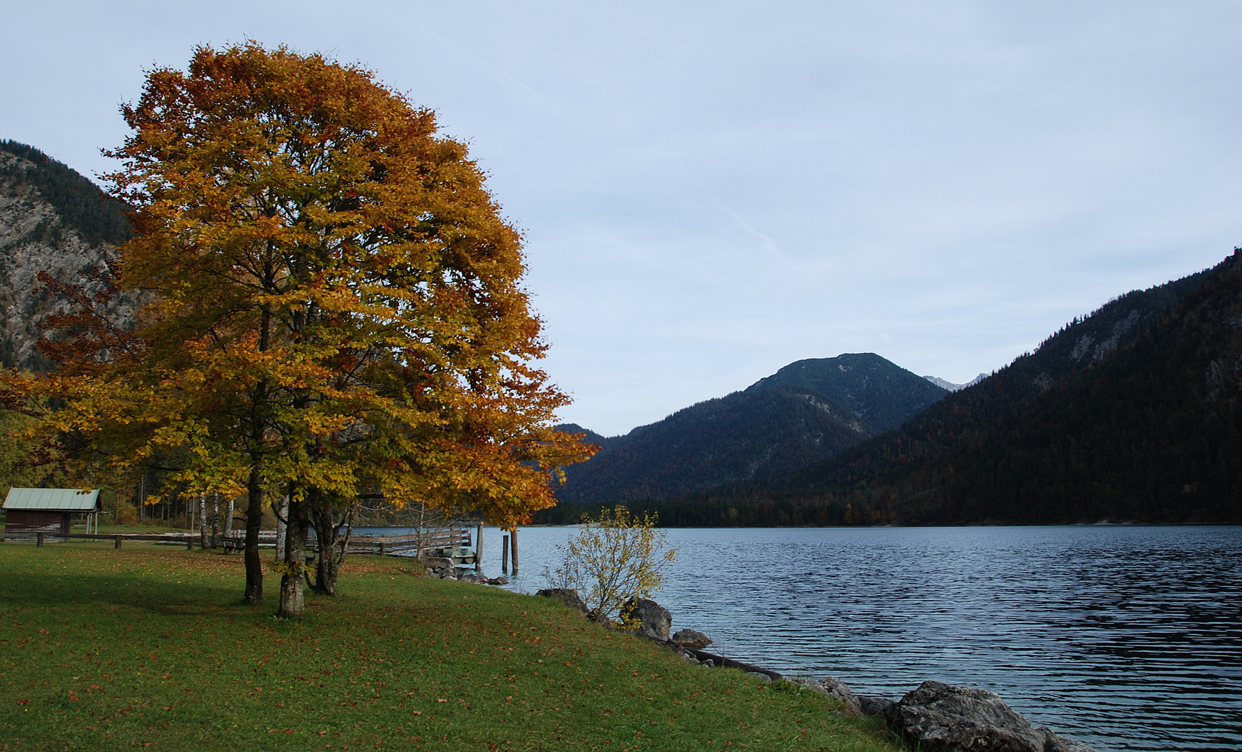 herbst am see