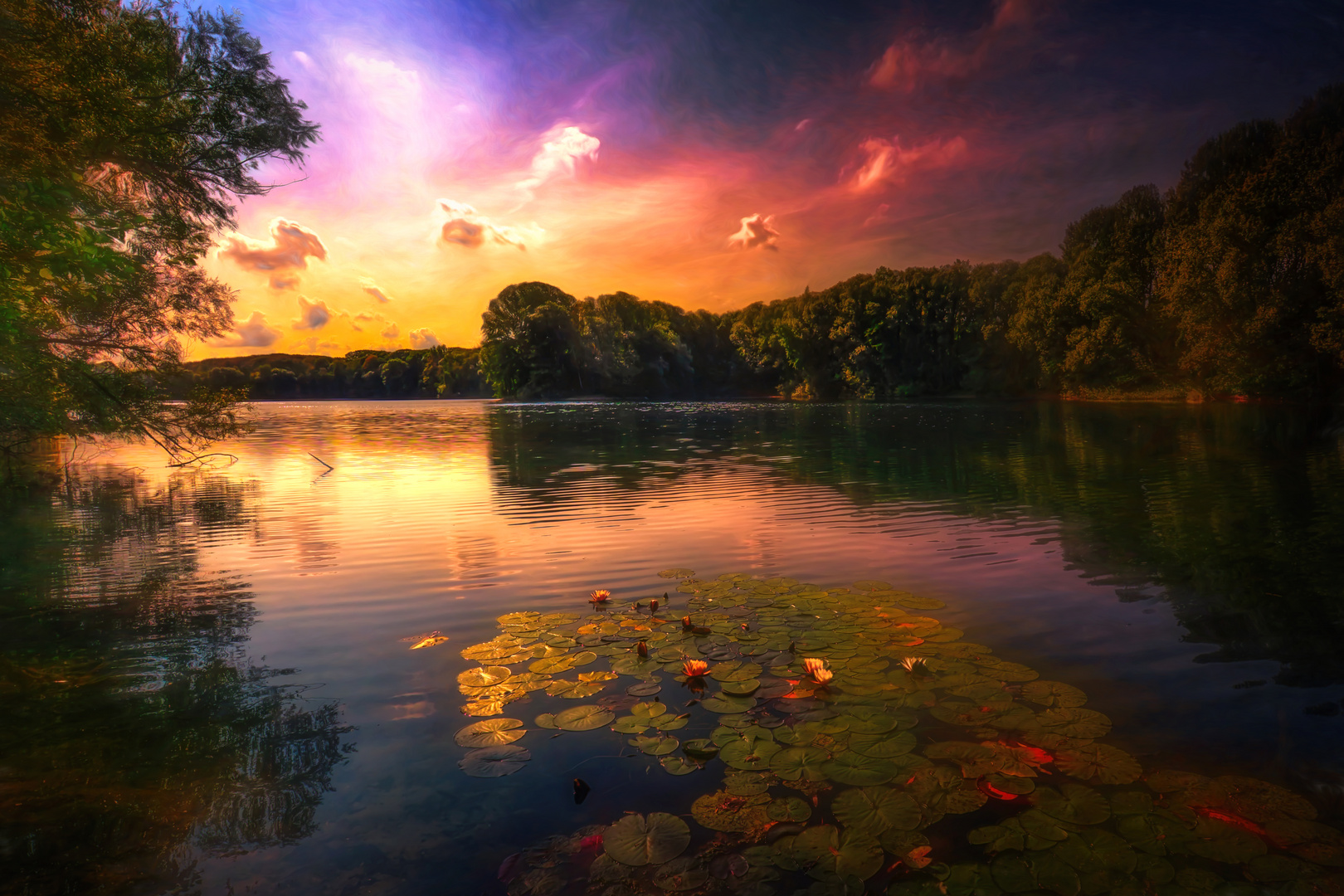 Herbst am See