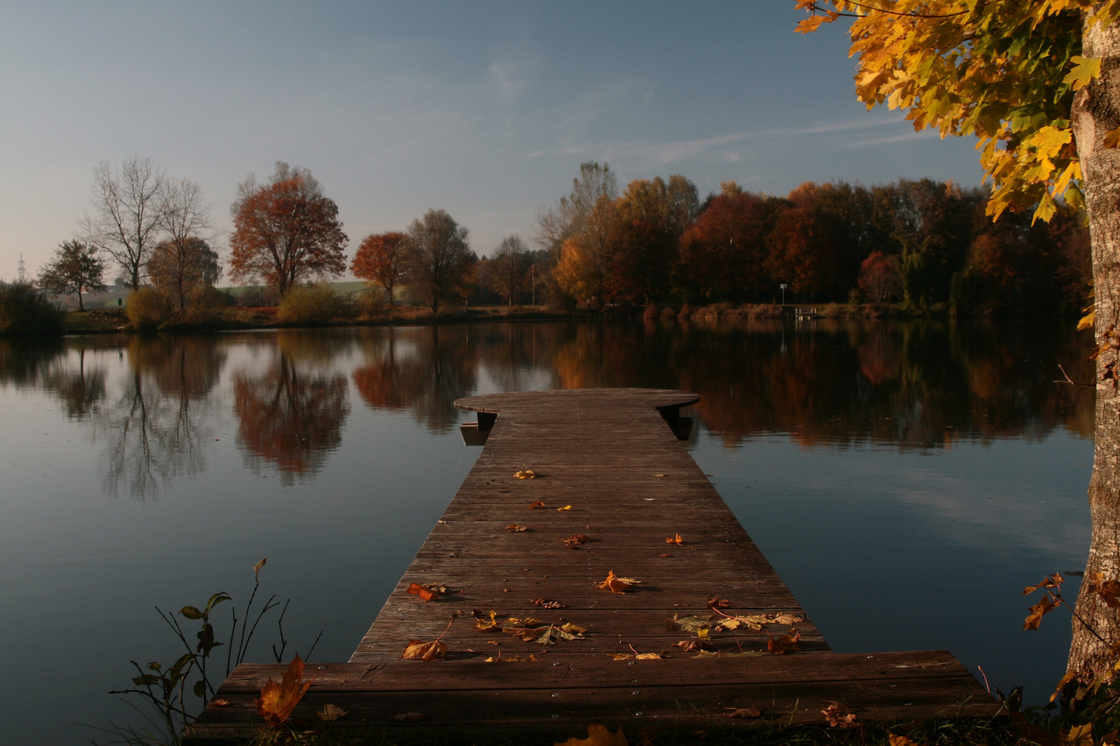 Herbst am See