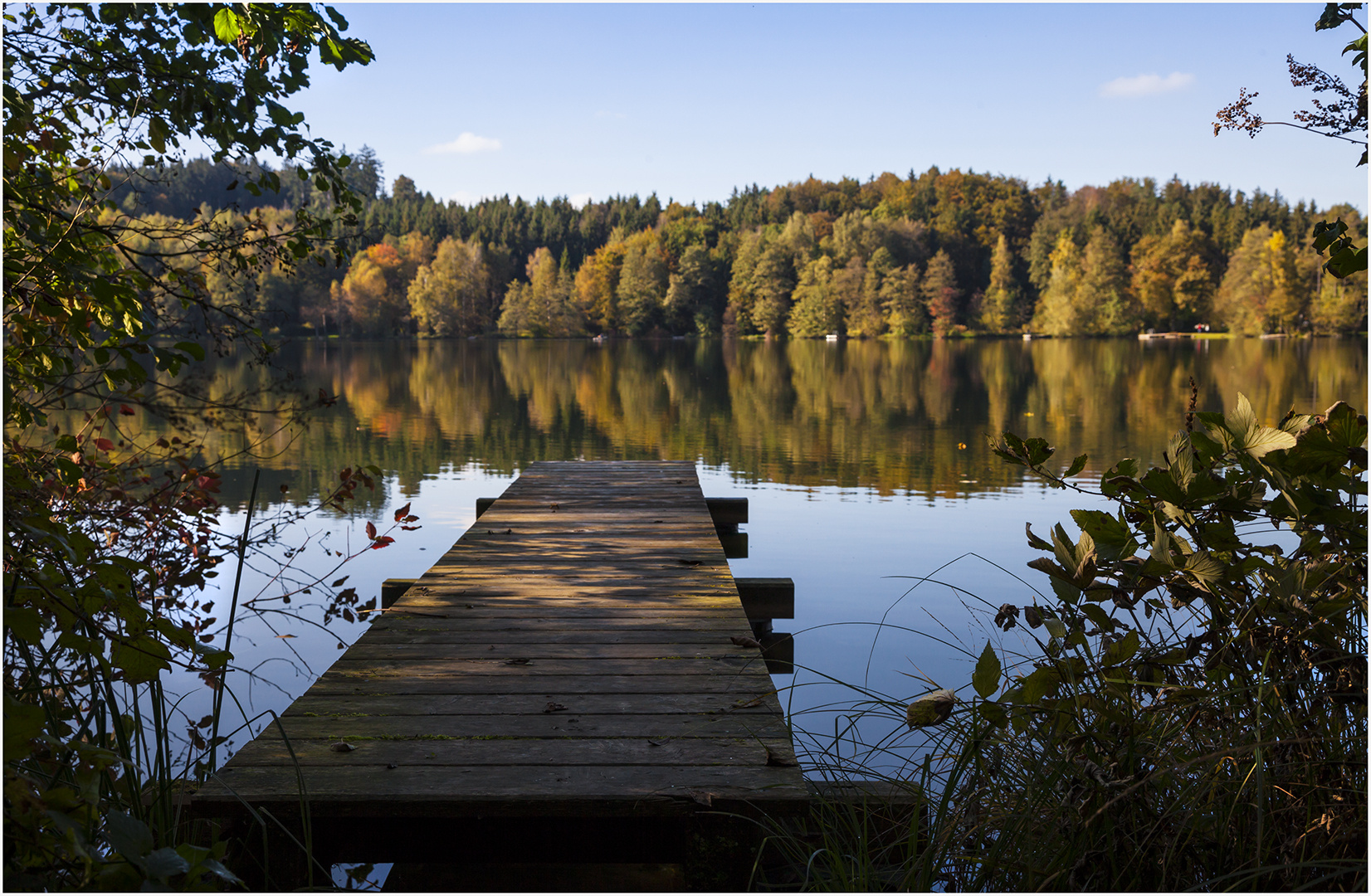 Herbst am See