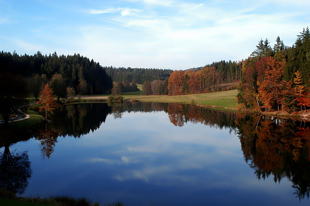 Herbst am See von seiner schönsten Seite