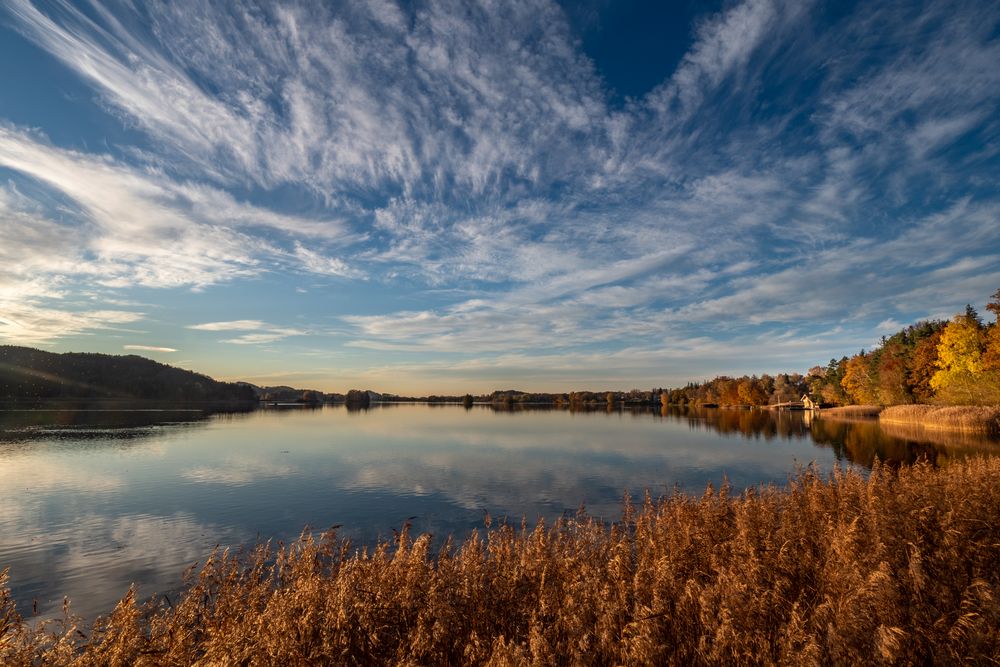 Herbst am Seehamer See