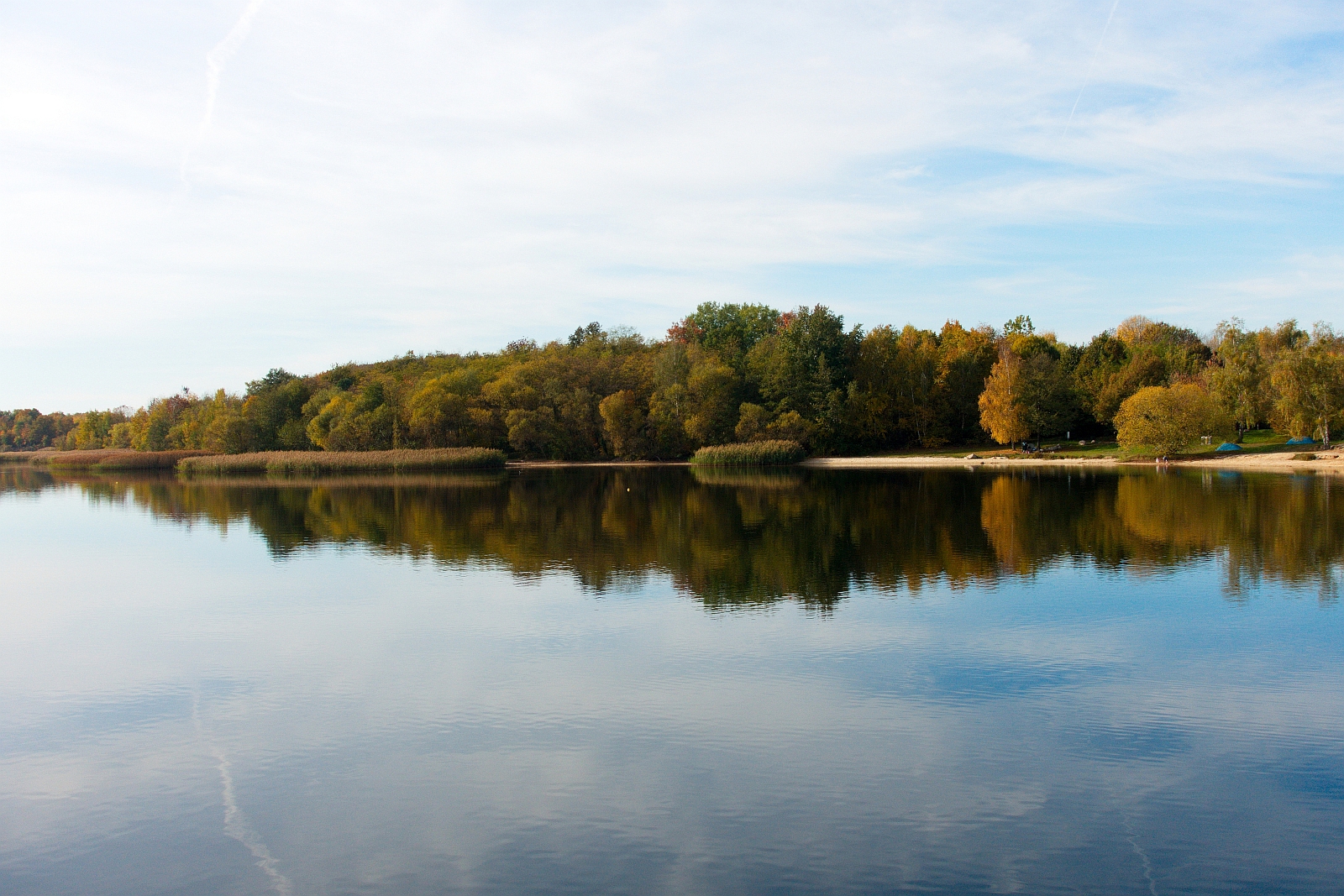 Herbst am Senftenberger See
