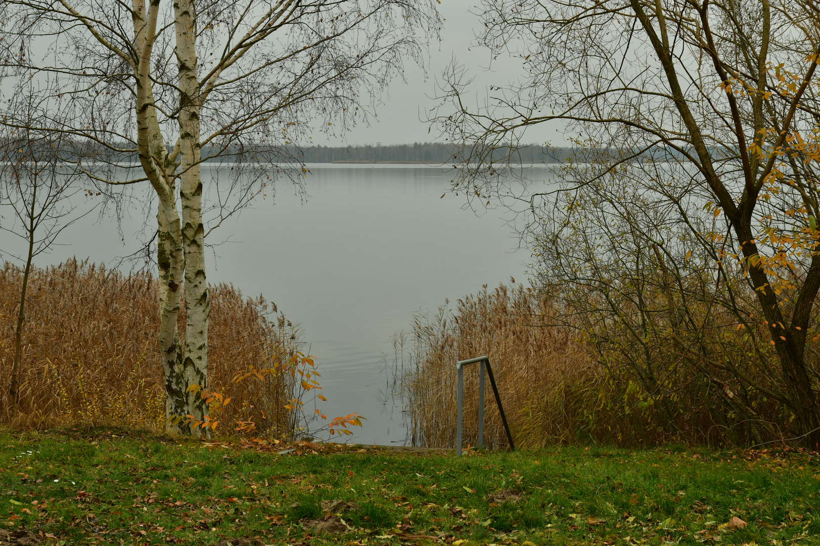 Herbst am Senftenberger See - die Saison ist vorbei