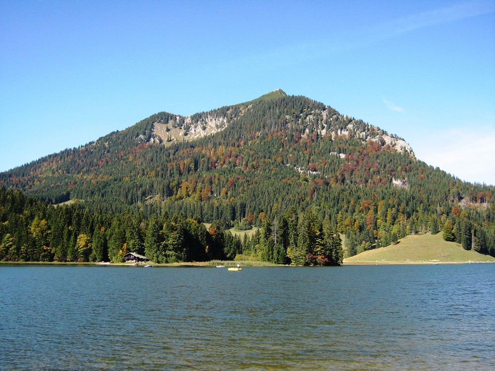 Herbst am Spitzingsee/Bayern