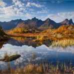 Herbst am Steinlandsfjord