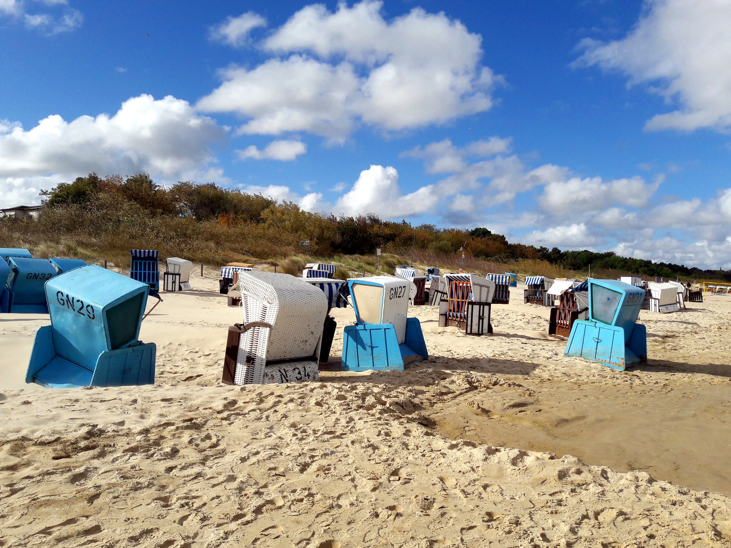 Herbst am Strand