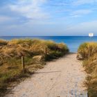 Herbst am Strand der Ostseeinsel Poel