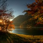 Herbst am Sylvensteinsee