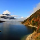 Herbst am Sylvensteinspeicher