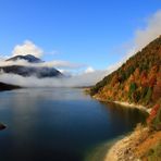 Herbst am Sylvensteinspeicher