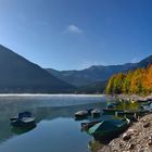 Herbst am Sylvensteinstausee