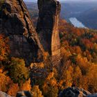 Herbst am Teufelsturm - Sächsische Schweiz