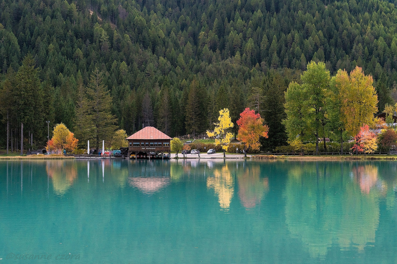 Herbst am Toblacher See