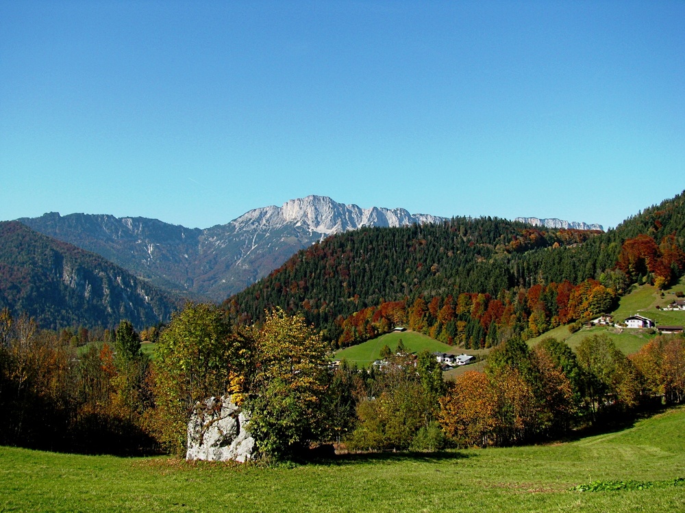 Herbst am Untersberg