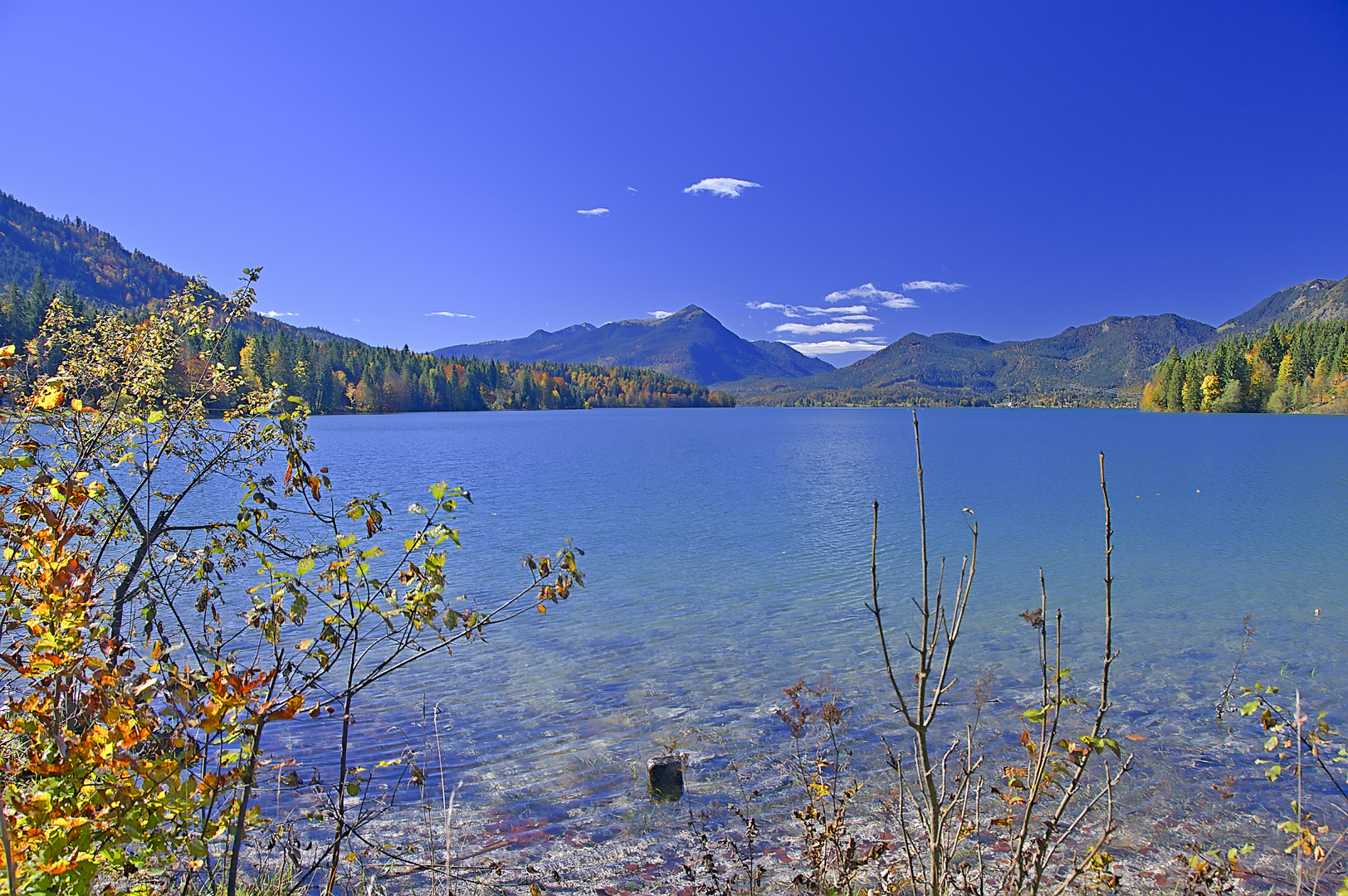 Herbst am Walchensee