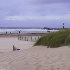 Herbst am  warnemünder Strand