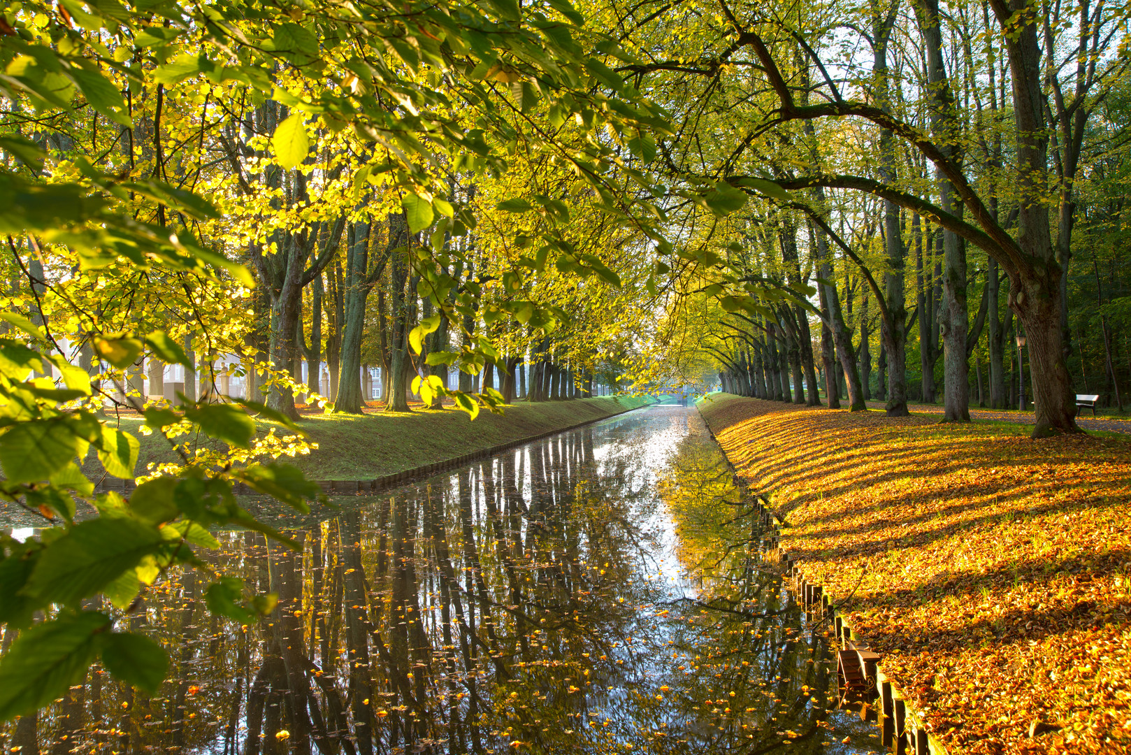 Herbst am Wasserschloss Nordkirchen