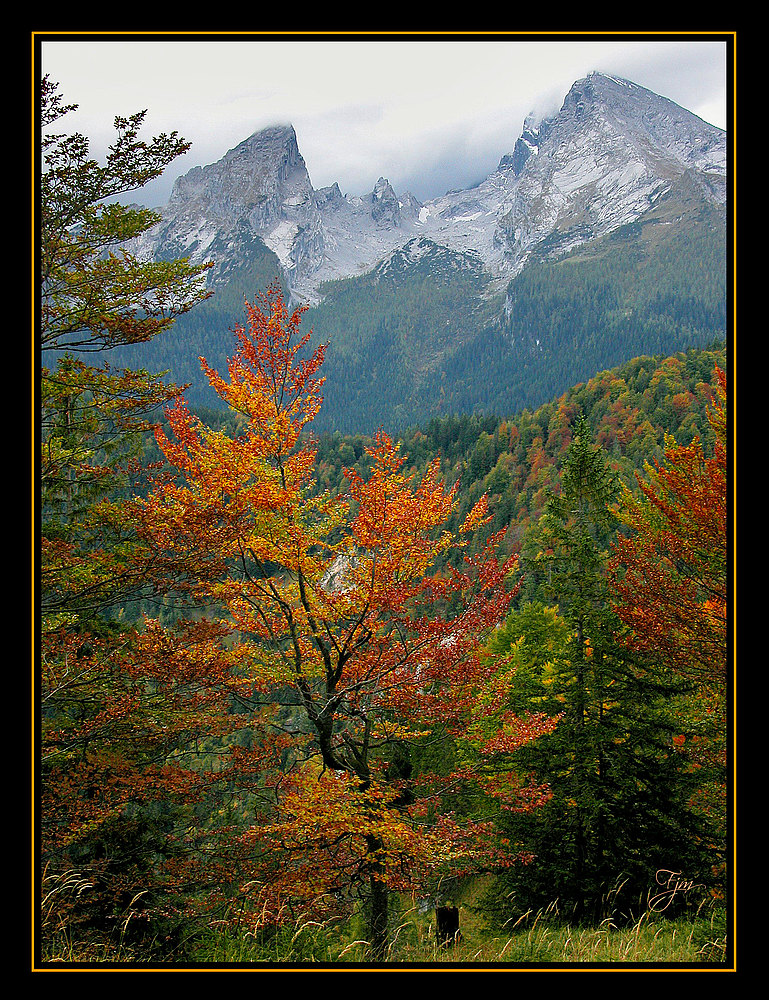 Herbst am Watzmann