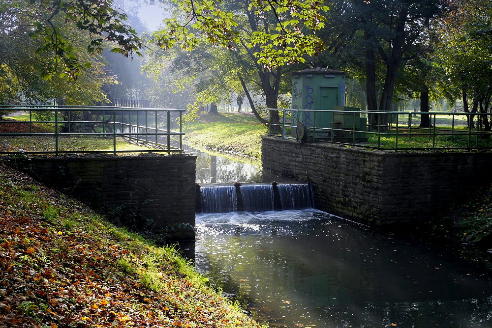 Herbst am Wehr