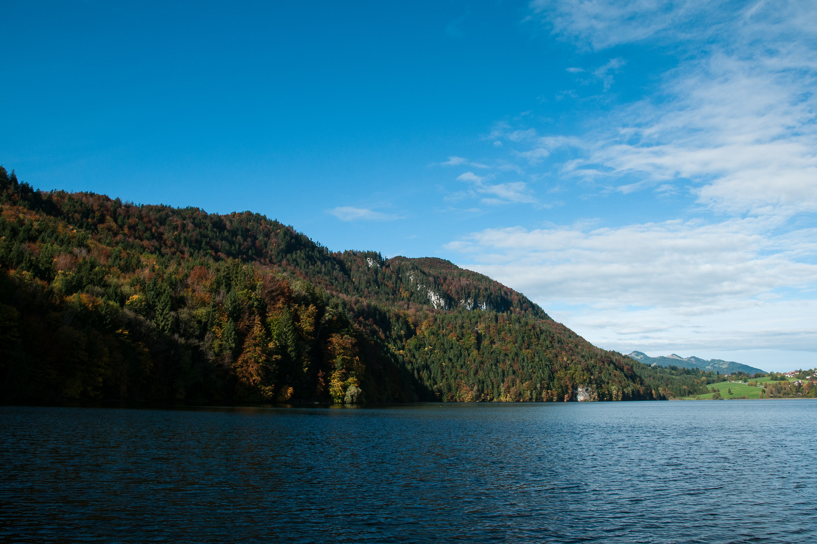 Herbst am Weissensee in Füssen