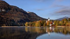 Herbst am Weissensee / Ostallgäu