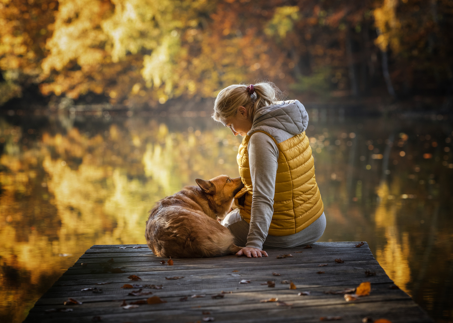 Herbst am Weldener Weiher